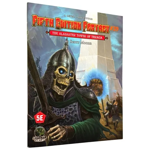 Fifth Edition Fantasy #29: The Alabaster Tower of Thracia (5e)